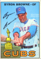 1967 Topps Baseball Cards      439     Byron Browne